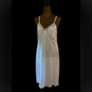 JCPenney Light Blue Lace Slip /Chemise